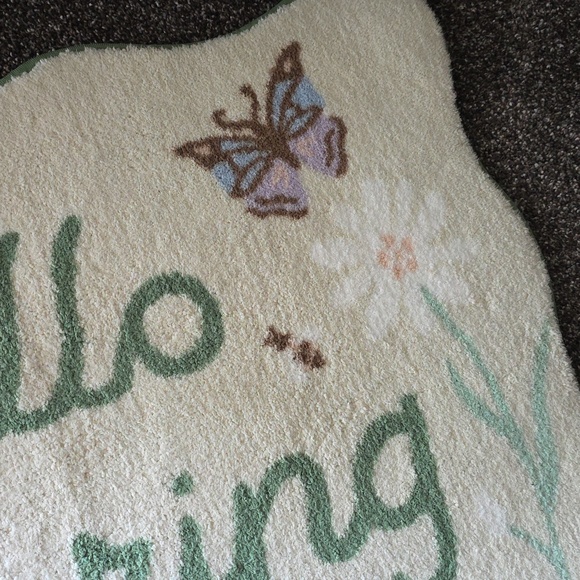 Hello Spring 30"×20" Throw Rug - Picture 2 of 5